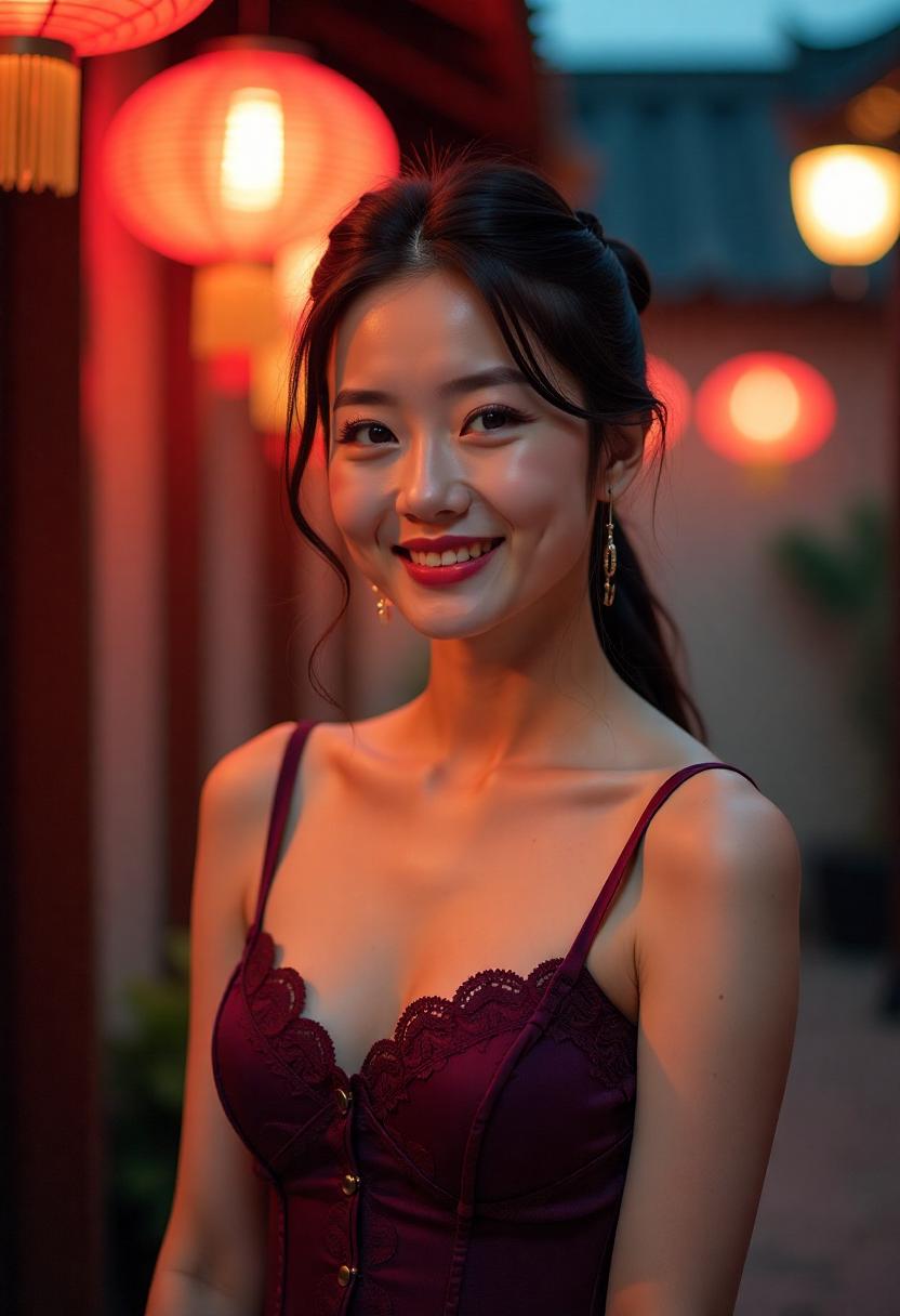 她寄来的春天海报